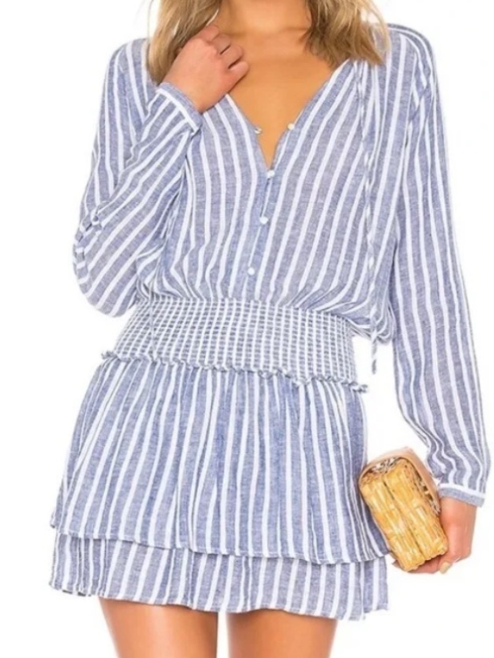 Rails linen dress
